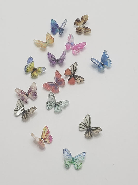 3d Butterfly Charms
